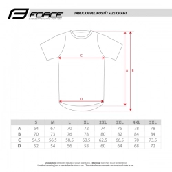  Force dres krátký rukáv MTB Rules béžová