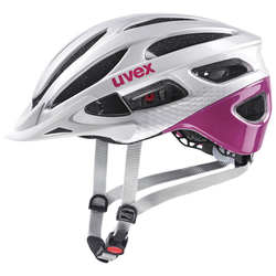 Uvex helma True 52-55 silver-fuchsia