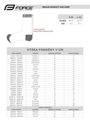 Force ponožky One L-XL 