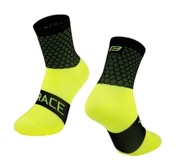 Force ponožky Trace L-XL/42-47 černo-fluo