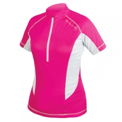 Endura dres Wms Pulse Jersey jasně červená