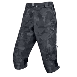 Endura golfky Hummvee 3/4 Short II šedý maskáč