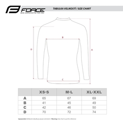 Force triko funkční Soft dlouhý rukáv modrá