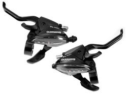 Shimano řadící a brzdové páky 7x3sp. STEF500 černá