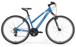 Merida CROSSWAY 10-V (2022) Blue(Steel Blue/White) W