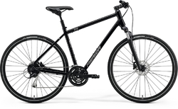 Merida CROSSWAY 100 (2021) Glossy Black(Matt Silver)