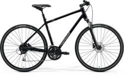 Merida CROSSWAY 100 (2023) Glossy Black(Matt Silver)