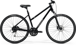 Merida CROSSWAY 100 (2023) Glossy Black(Matt Silver) W