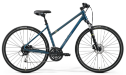 Merida CROSSWAY 100 (2023) Teal-Blue(Silver-Blue/Lime) W