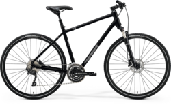 Merida CROSSWAY 300 (2023) Glossy Black(Matt Silver)