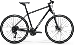 Merida CROSSWAY 300 (2025) Glossy Black(Silver)