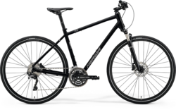 Merida CROSSWAY 500 (2023) Glossy Black(Matt Silver)