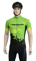 Merida dres pánský Sport zeleno-žluto-černá