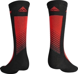 Merida ponožky 624 černo-červená vel. L