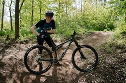 Merida ONE-TWENTY TRAIL HUNTER EDITION-CZ Glossy Black(Silver) 