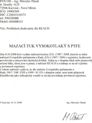 Panoil mazací tuk vysokotlaký s PTFE 40ml