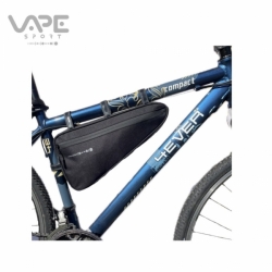Vape brašna do rámu střední trojuhelník 2kapsy, černo-šedá