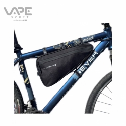 Vape brašna do rámu střední trojuhelník 2kapsy, černo-šedá