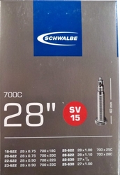 Schwalbe duše 18/28-622 SV15 galuskový ventilek 