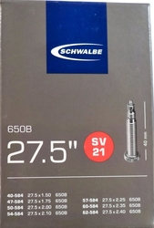 Schwalbe duše 27,5x1,5-2,4 AV 40 mm galuskový ventilek
