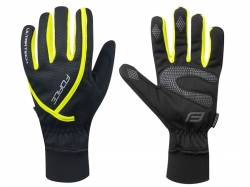 Force rukavice zimní Ultra Tech fluo,  vel. S