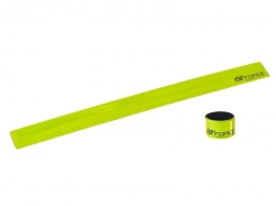 Force reflexní pásek samonavíjecí 38cm,  žlutá