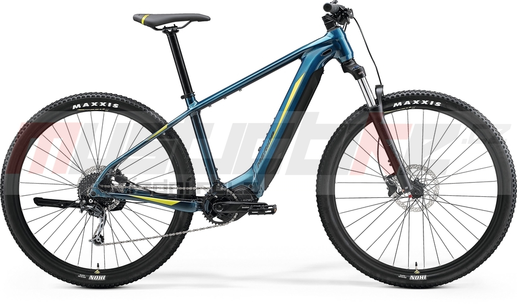 MERIDA eBIG.NINE 400 (2023) Teal-Blue(Lime)