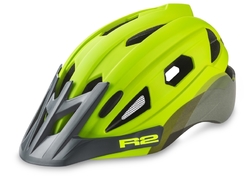 R2 helma Wheelie (2024) neon žlutá-šedá matná 