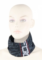 Force šátek multifunkční léto UNI,  černo-šedý